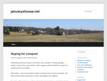 Tablet Screenshot of januaryshouse.net